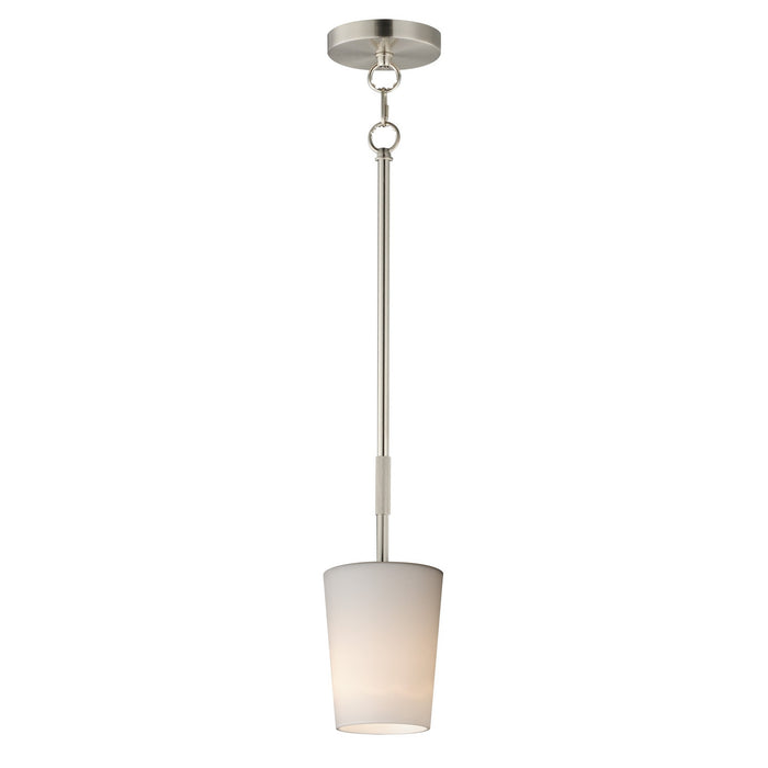 Maxim - 92691WTSN - One Light Pendant - Durham - Satin Nickel