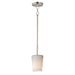 Maxim - 92691WTSN - One Light Pendant - Durham - Satin Nickel