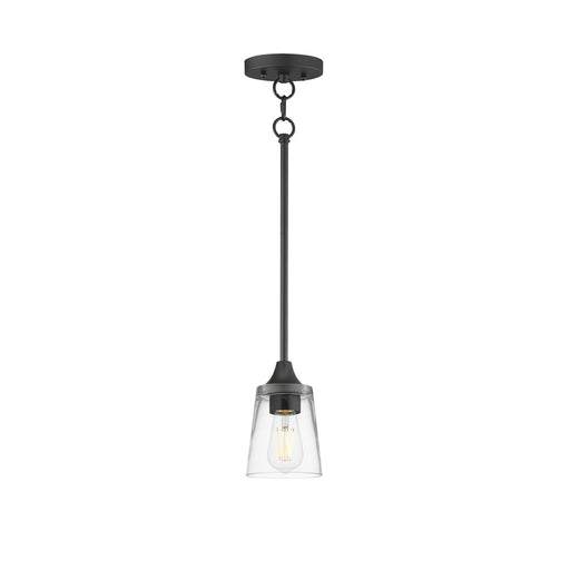 Maxim - 92880CLBK - One Light Pendant - Hudson - Black