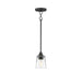 Maxim - 92880CLBK - One Light Pendant - Hudson - Black
