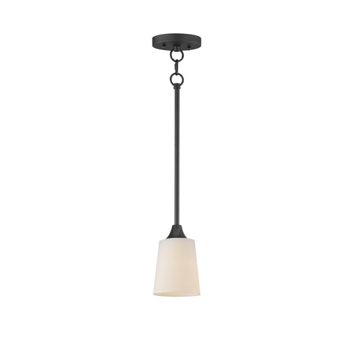 Maxim - 92880SWBK - One Light Pendant - Hudson - Black