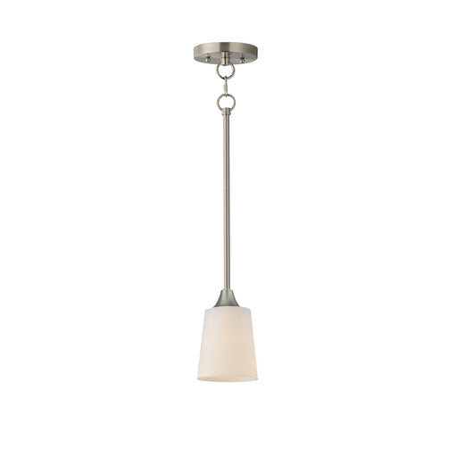 Maxim - 92880SWSN - One Light Pendant - Hudson - Satin Nickel