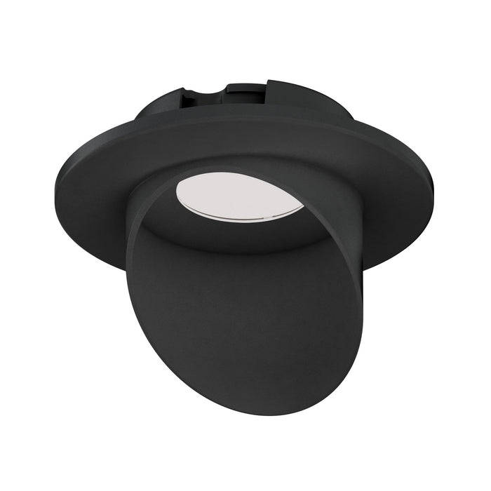 Maxim - 87666BK - LED Recessed Downlight - Crisp - Black