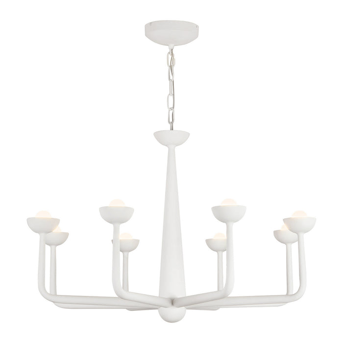 Alora - CH313830AW - LED Chandelier - Spade - Antique White