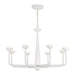 Alora - CH313830AW - LED Chandelier - Spade - Antique White