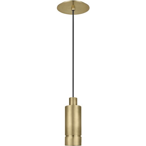 Visual Comfort Modern - 700TDSOT9NB-LED927 - LED Pendant - Sottile - Natural Brass