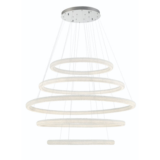 Sassi LED Chandelier Chrome