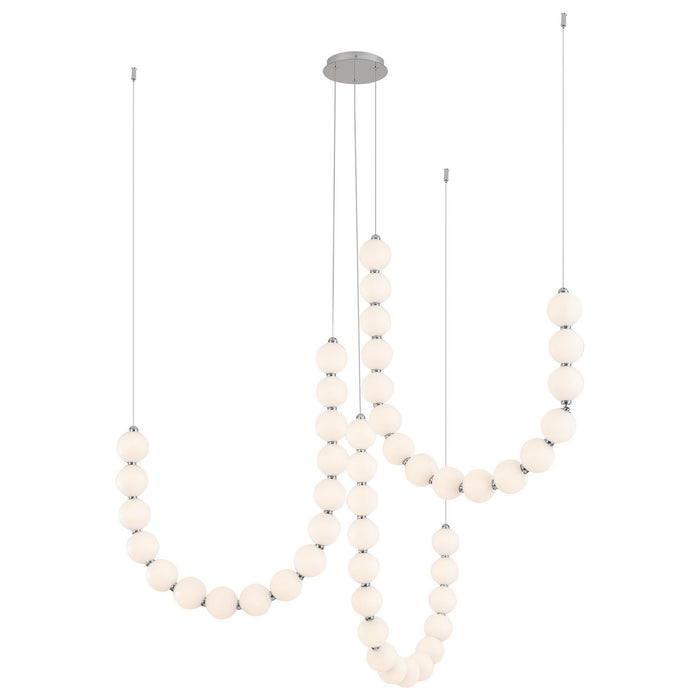Alora - CH321803CH-RT - LED Chandelier - Akoya - Chrome