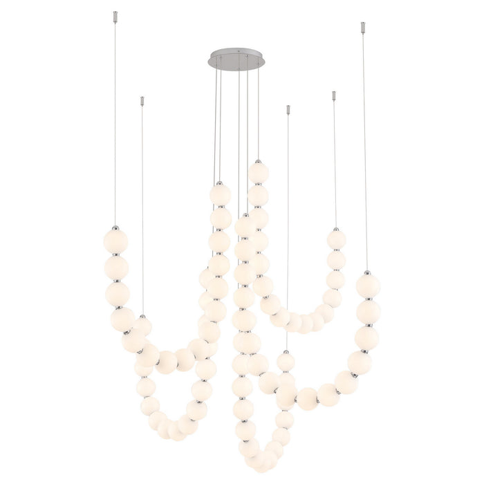 Alora - CH321805CH-RT - LED Chandelier - Akoya - Chrome