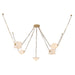 Alora - CH360105PTBAR - LED Chandelier - Mineral - Patina Brass/Alabaster