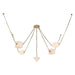 Alora - CH360105PTBOP - LED Chandelier - Mineral - Patina Brass/Opal Glass
