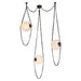 Alora - CH372103UBCDG - LED Chandelier - Petra - Urban Bronze/Cloud Glass