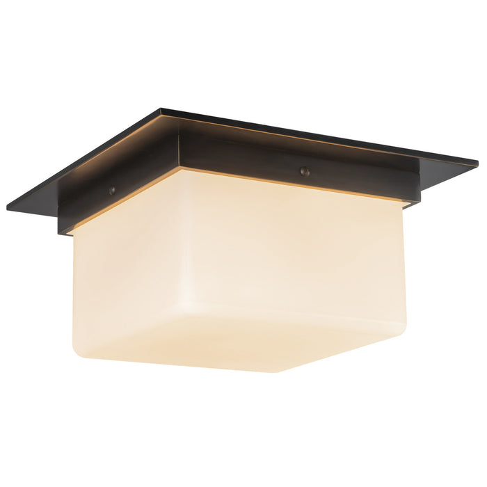 Alora - FM356115UBOP - Two Light Flush Mount - Mineral - Urban Bronze/Matte Opal Glass