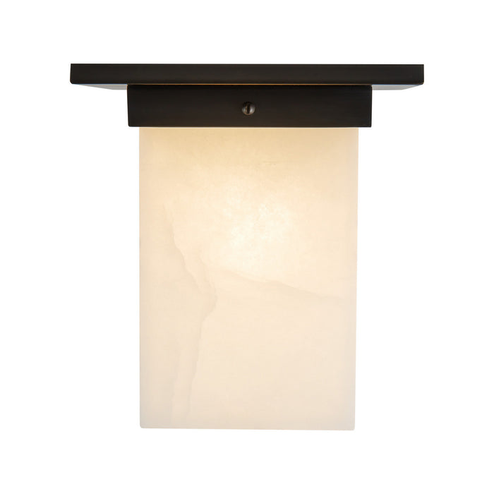 Alora - FM356808UBAR - One Light Flush Mount - Mineral - Urban Bronze/Alabaster