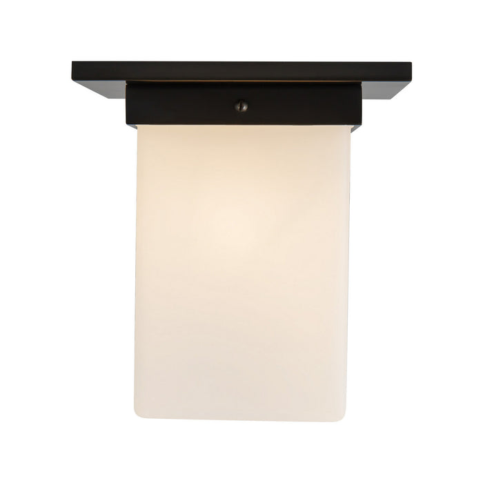 Alora - FM356808UBOP - One Light Flush Mount - Mineral - Urban Bronze/Matte Opal Glass