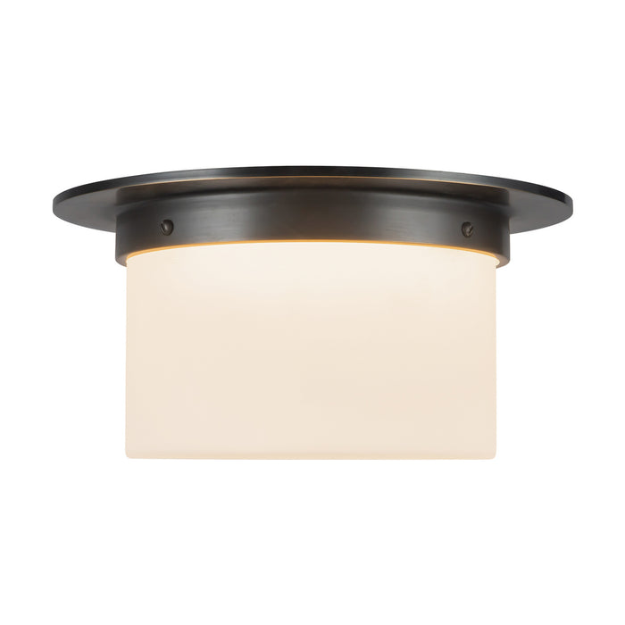 Alora - FM360115UBOP - Two Light Flush Mount - Mineral - Urban Bronze/Matte Opal Glass