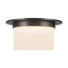 Alora - FM360115UBOP - Two Light Flush Mount - Mineral - Urban Bronze/Matte Opal Glass