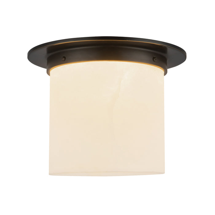 Alora - FM360118UBAR - One Light Flush Mount - Mineral - Urban Bronze/Alabaster