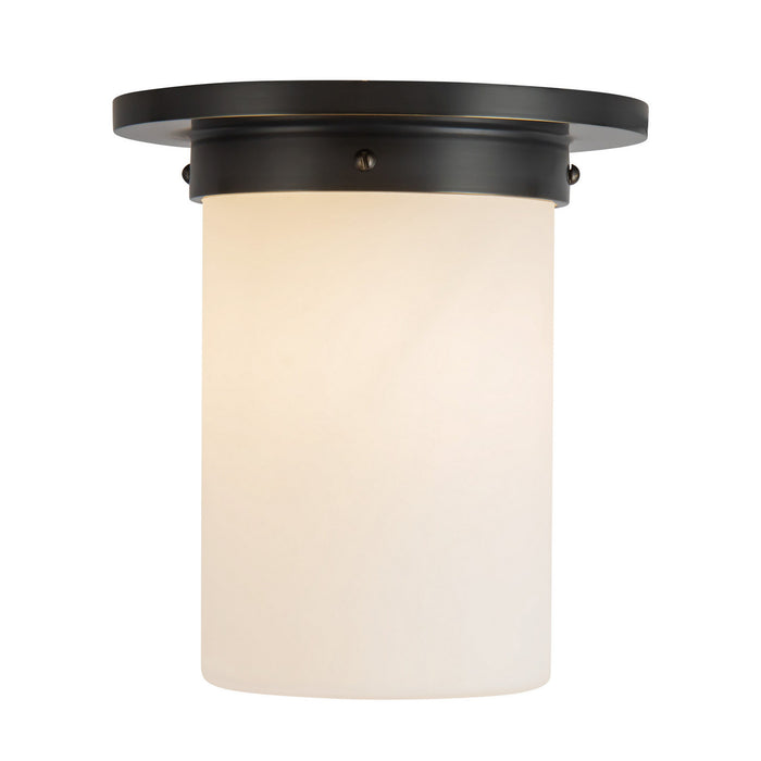 Alora - FM360808UBOP - One Light Flush Mount - Mineral - Urban Bronze/Matte Opal Glass