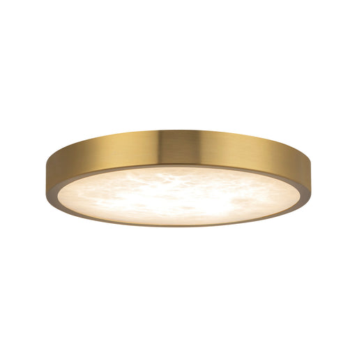 Alora - FM653007BGAR - LED Flush Mount - Evelyn - Brushed Gold/Alabaster