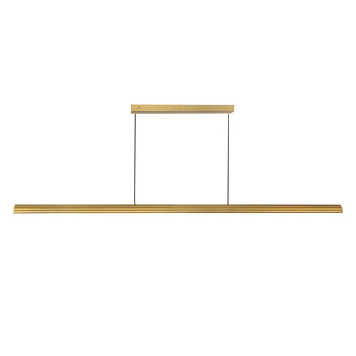 Dottie LED Linear Pendant Brushed Gold