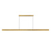 Alora - LP403160BG - LED Linear Pendant - Dottie - Brushed Gold