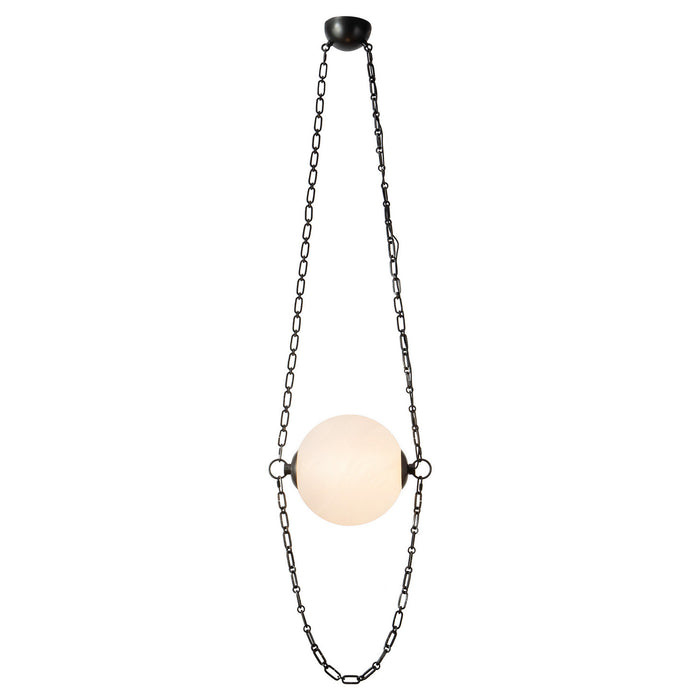 Alora - PD372010UBCDG - LED Pendant - Petra - Urban Bronze/Cloud Glass