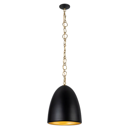 Alora - PD423014MB - One Light Pendant - Grant - Matte Black