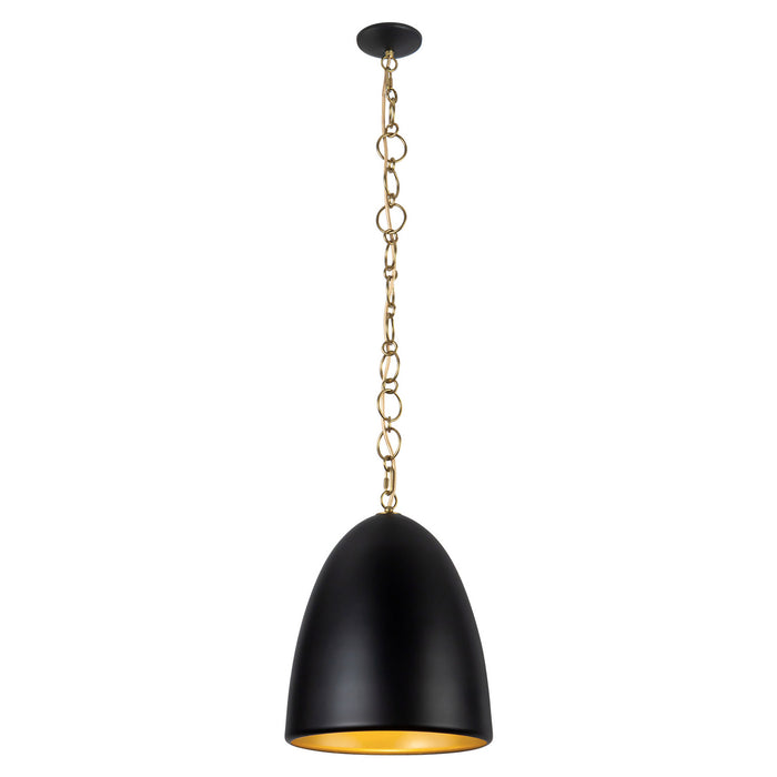 Alora - PD423014MB - One Light Pendant - Grant - Matte Black