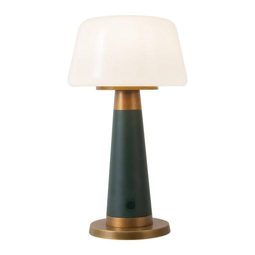 Clemence LED Table Lamp Pine Green