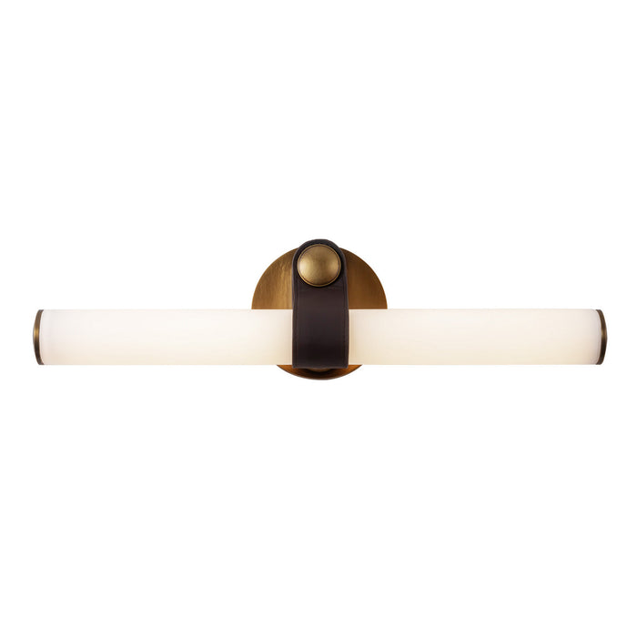 Alora - VL312520VBGO - LED Bathroom Vanity - Ledger - Vintage Brass