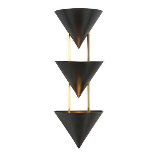 Alora - WS341328UB - Three Light Wall Sconce - Versus - Urban Bronze