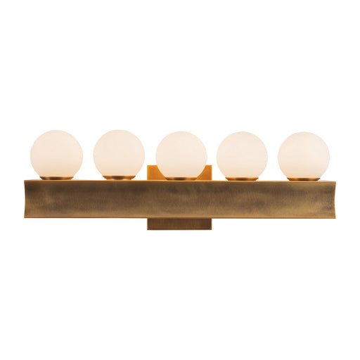 Alora - WV364521VB - LED Bathroom Vanity - Sinclair - Vintage Brass