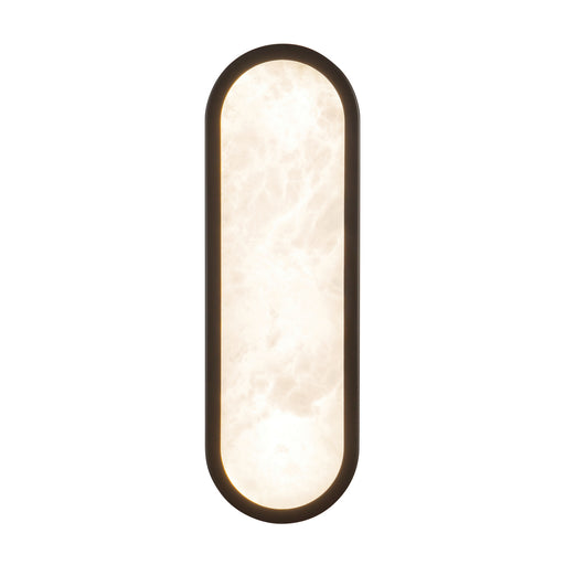 Alora - WV653016MBAR - LED Bathroom Vanity - Evelyn - Matte Black/Alabaster