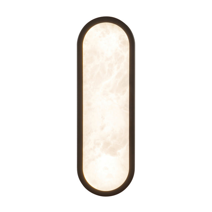 Alora - WV653016MBAR - LED Bathroom Vanity - Evelyn - Matte Black/Alabaster