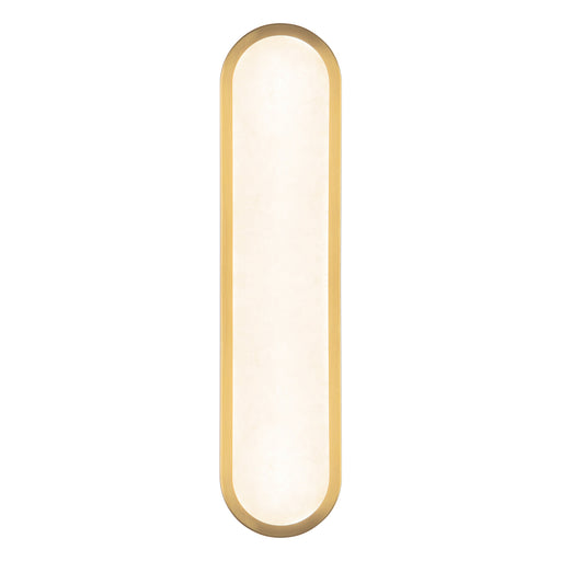 Alora - WV653022BGAR - LED Bathroom Vanity - Evelyn - Brushed Gold/Alabaster