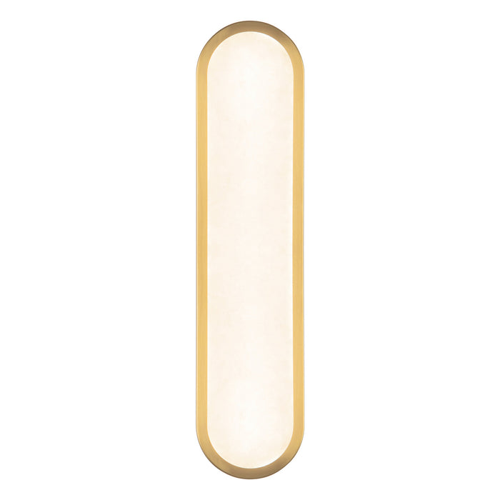 Alora - WV653022BGAR - LED Bathroom Vanity - Evelyn - Brushed Gold/Alabaster