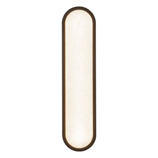 Alora - WV653022MBAR - LED Bathroom Vanity - Evelyn - Matte Black/Alabaster