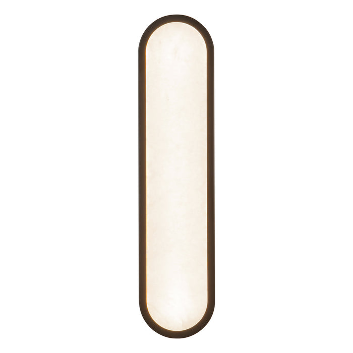 Alora - WV653022MBAR - LED Bathroom Vanity - Evelyn - Matte Black/Alabaster