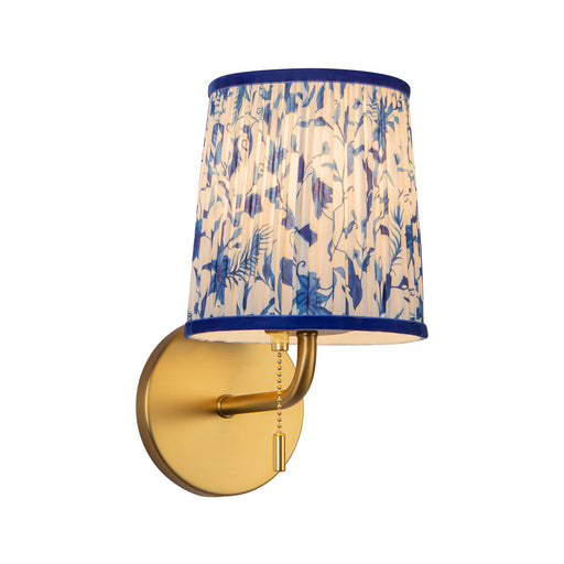 Alora - WV675106BGBL - One Light Bathroom Vanity - Scout - Brushed Gold/Blue Linen