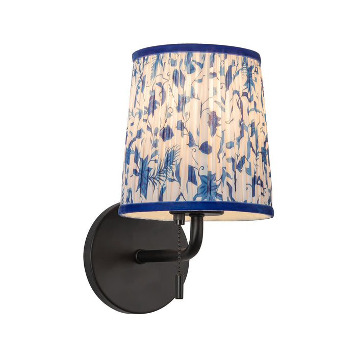 Alora - WV675106MBBL - One Light Bathroom Vanity - Scout - Matte Black/Blue Linen