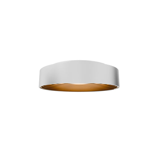 Gaston LED Flush Mount White/Gold