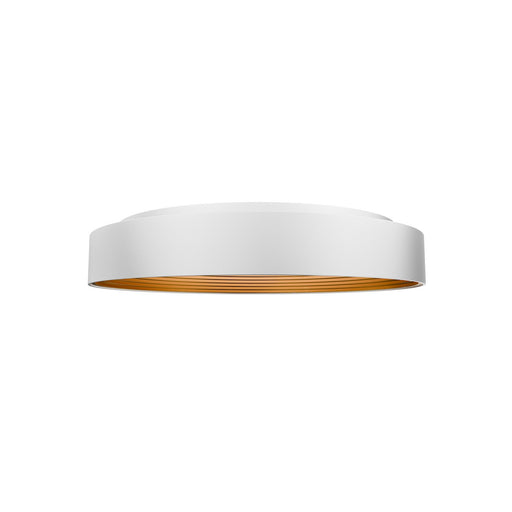 Gaston LED Flush Mount White/Gold