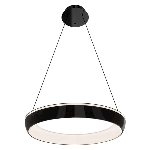 Ringwall LED Pendant Black Chrome