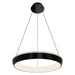W.A.C. Lighting - PD402633-BC - LED Pendant - Ringwall - Black Chrome