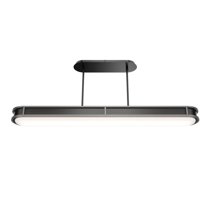 W.A.C. Lighting - PD414648-TWA-BK/BN - LED Pendant - Longboard - Black/Brushed Nickel