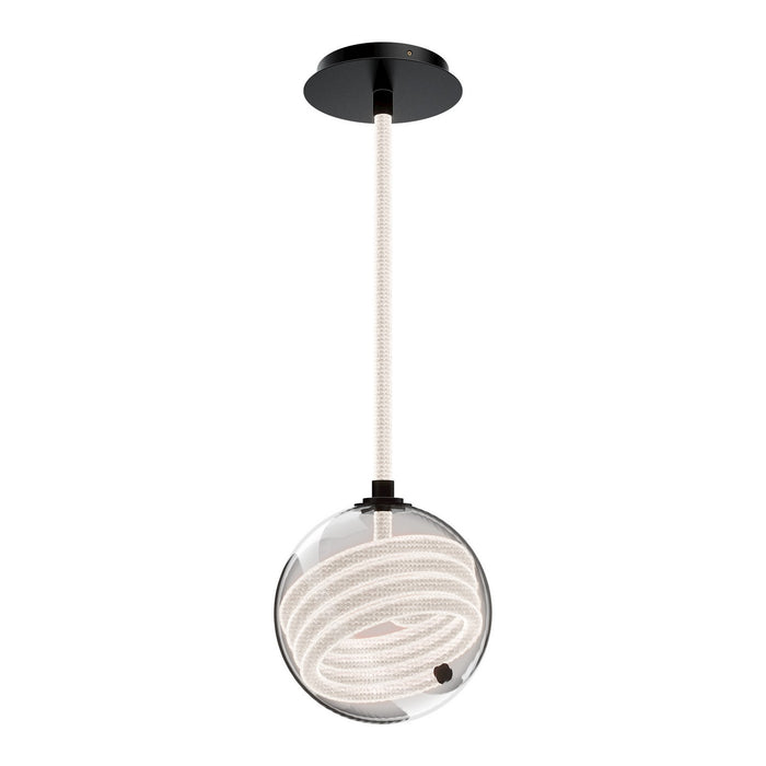 W.A.C. Lighting - PD417609-BK - LED Pendant - Roper - Black
