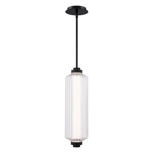 Portos LED Outdoor Pendant Black