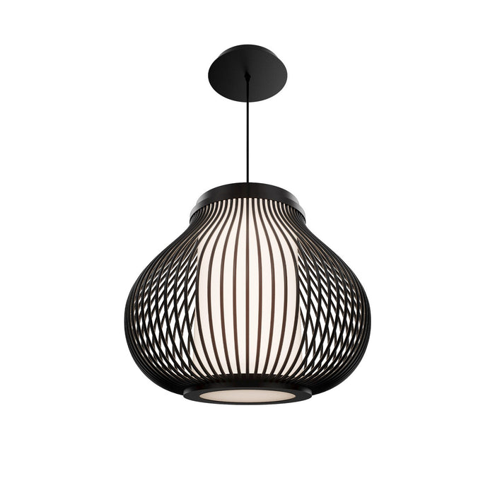 W.A.C. Lighting - PDW706616-BK - LED Outdoor Pendant - Portos - Black