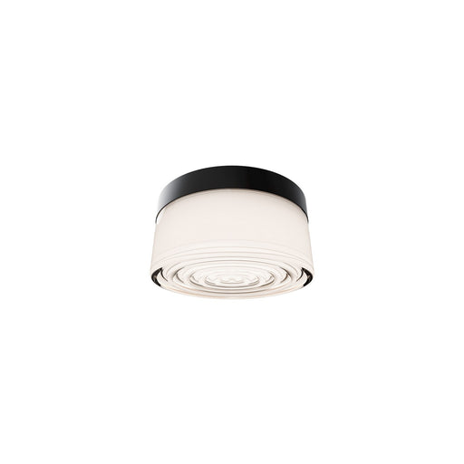 Tuck LED Outdoor Flush Mount Black